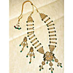 Kundan and Pearl Chokar with Earrings