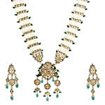 Kundan and Pearl Chokar with Earrings