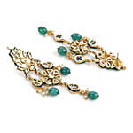 Kundan and Pearl Chokar with Earrings