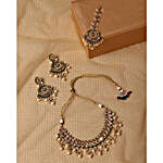 Radiant Kundan Pearl Necklace Set