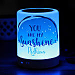 You Are My Sunshine Personalised LED Lamp Speaker