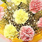 Beautiful Carnations Bouquet for Love