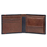 Genuine Leather Light Weight Mens Bifold Wallet
