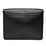 Vegan Leather Crossbody Sling Bag Black