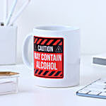 Alcohol Disclaimer Mug for Dad