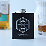 Personalised Hip Flask for Super Dad