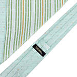 Turquoise Anchor Necktie & Pocket Square Gift Set
