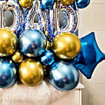 Balloon Wall Decoration for Dad