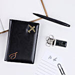 Cello Signature Pen-Passport Cover-Keyring Giftset