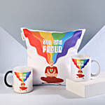 Cushion & Magic Mug Prride Combo
