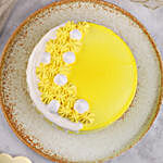 Pineapple Paradise Delight Eggless Cake