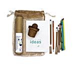 Grow It Yourself Plantable Stationery Bag Gift Set