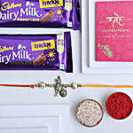 Sneh Baby Krishna Rakhi with Cadbury Crackle