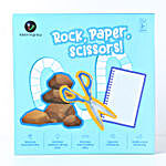 Push Button Rakhi & Rock Paper Scissor Gift Set