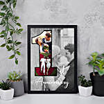 Personalised First Anniversary Photo Frame