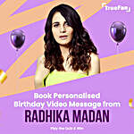 Birthday Surprise Personalised Message by Radhika Madan