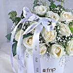 Garden of White Roses