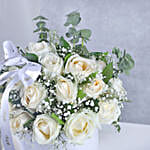 Garden of White Roses