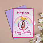 Birthday Pop-Up Greeting Card for Kids