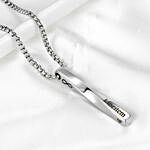 Personalised Charming Name Engraved Necklace