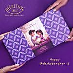 Healthy Treat Rakhi Munch n' Crunch Gift Box