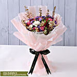 Blissful Carnations & Roses Bouquet