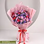 Pink Roses & Daisies Bouquet