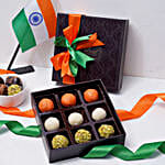 Tri Colour Truffle Chocolate Box