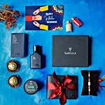 Pearl Rakhi N Men's Essential Gift Box
