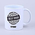 Sneh Pearl Rakhi and Personalised Mug Combo