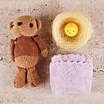 Teddy With Towel Gift Box