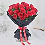 Forever Love Red Rose Standing Bouquet