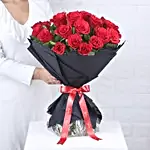 Forever Love Red Rose Standing Bouquet