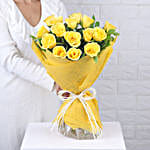 Sunshine Love Rose Standing Bouquet