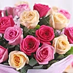 Blooming Joy Rose Standing Bouquet