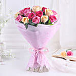 Blooming Joy Rose Standing Bouquet