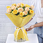 Bright Beauty Rose Standing Bouquet