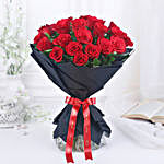 Forever Love Red Rose Standing Bouquet