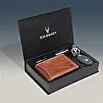 Leather Wallet Combo Gift Box