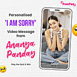 Personalised Apology Video Message From Ananya Panday