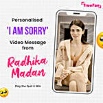 Personalised Apology Video Message From Radhika Madan