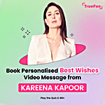 Personalised Best Wishes Message by Kareena Kapoor