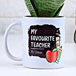 My Favourite Teacher Snake Plant Mug