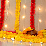 Holy Celebration Puja Setup