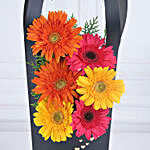 Gerberas Hearts Sleeve Flower Bouquet