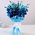 Mesmerising Blue Orchids Bouquet