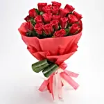 Romantic - 20 Red Roses Bouquet