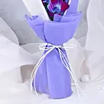 Enchanted Blue Orchid Flower Bouquet