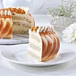 Crunchy Butterscotch Cream Cake- Half Kg