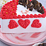 Charming Vanilla Half-Cake